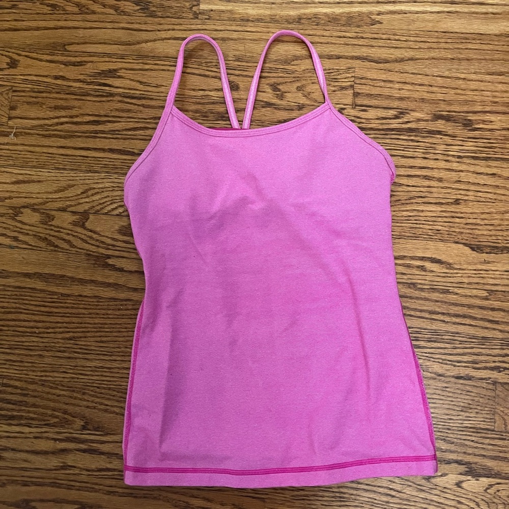 Pink Women's Strappy Top